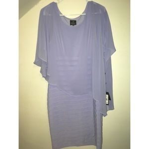 Adrianna Papell Lilac Dress
